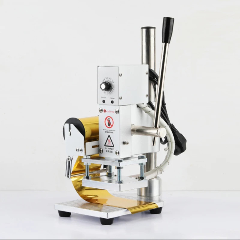 ZONESUN-ZS90-Hot-Foil-Stamping-Machine-press-simulator-Leather-Logo ...