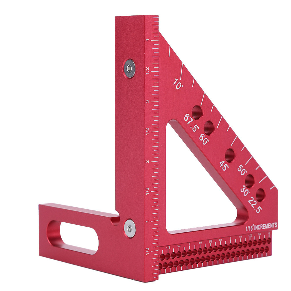 3D Carpenter Square Precision 0-90 Degree Protractor for Carpenter ...