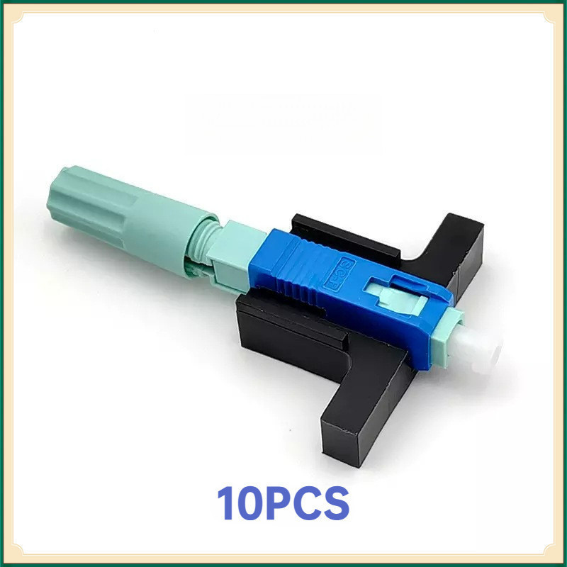 10pcs SC UPC/SC APC embedded fiber optic cable cold splicer Ceramic ...