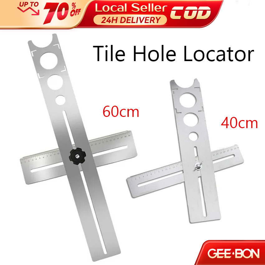 GEEBON Adjustable Tile Locator To Wall Marking Position Ruler Ceramic ...