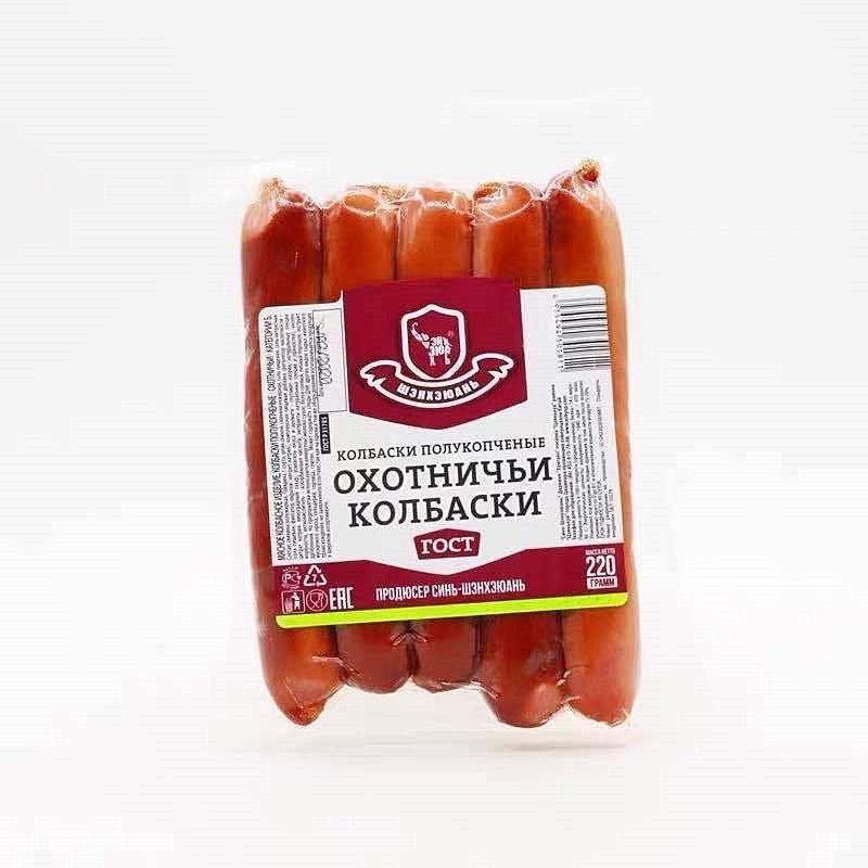 Russian Flavor Finger Sausage Pork Ham Sausage Ruble Sausage Instant ...