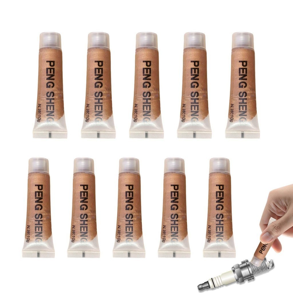 10 pcs Brake Grease Paste Anti Seize Lubricant for Spark Plugs Anti