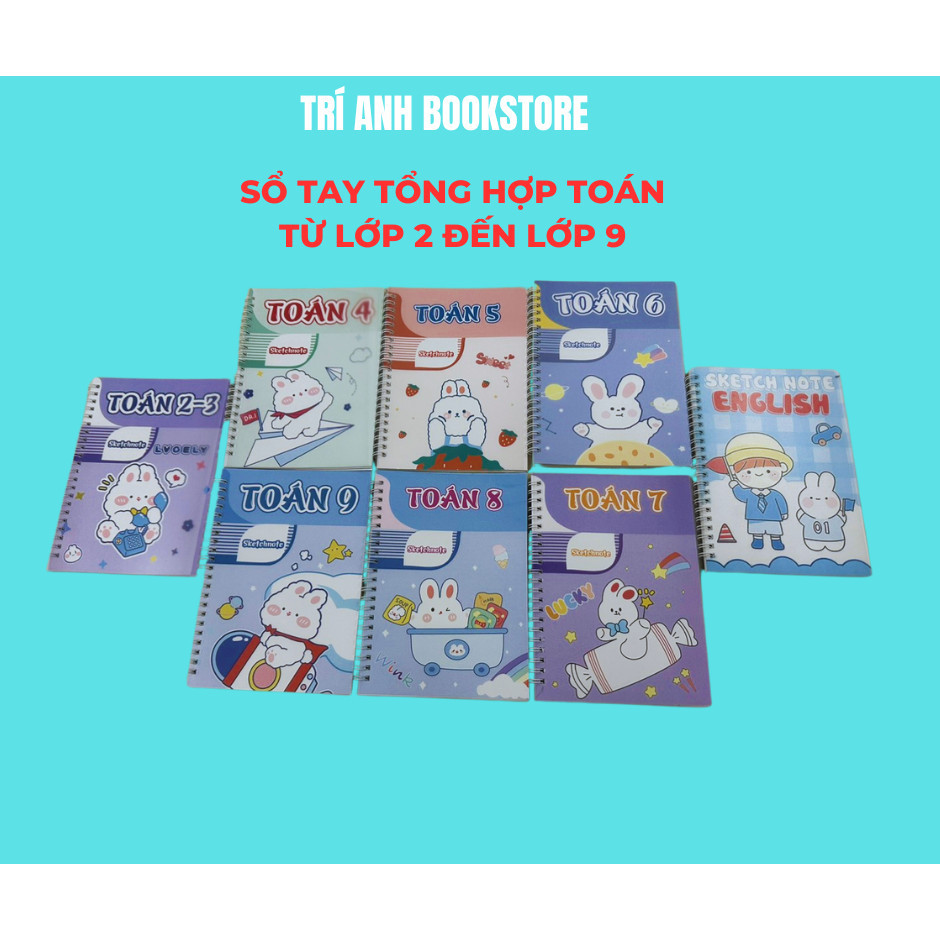 Takenote Math Notebook from grades 2 to 9 - English math sketchnote ...