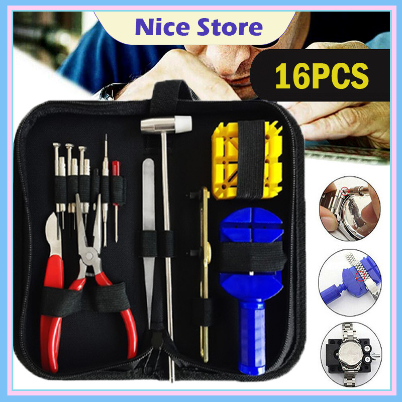 NICE Watch Case Opener Band Link Pin Remover Screwdrivers Spring Bar ...