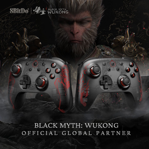 Original Bitdo Bitdo Ultimate C Black Myth Wukong Co Branded Wireless Gaming Controller Hall