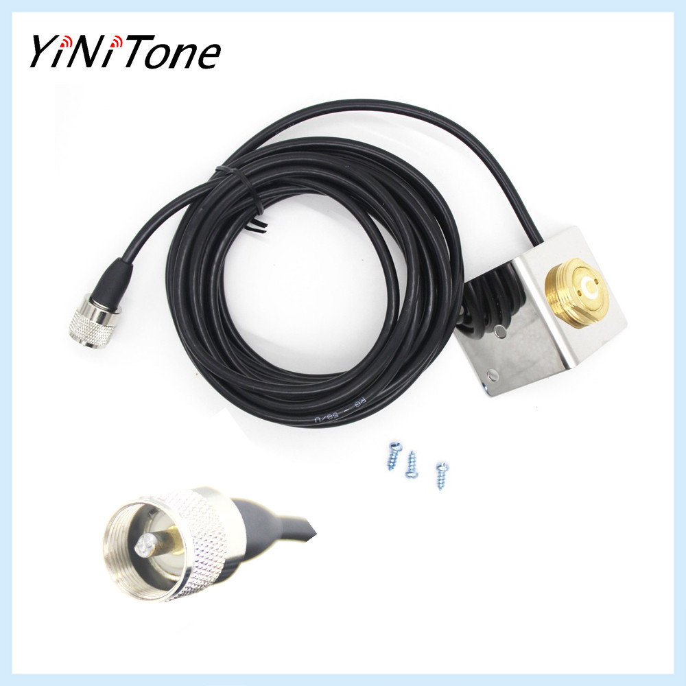 Base Magnetica NMO Per Antenna Radio Mobile &ndash; Cavo RG-58 Con Spina PL-259