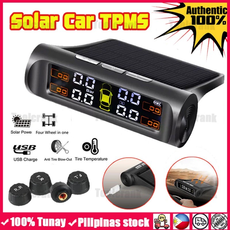 TPMS LCD Display Car Tire Pressure Alarm Monitor System Internal