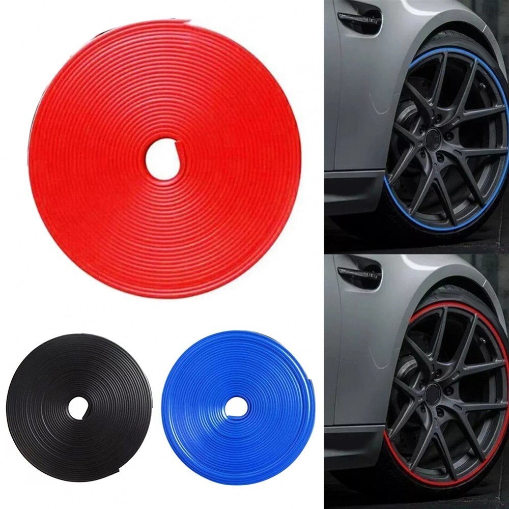 Car Rim Protect Strip Multipurpose Sporty Elegance Design Aesthetic