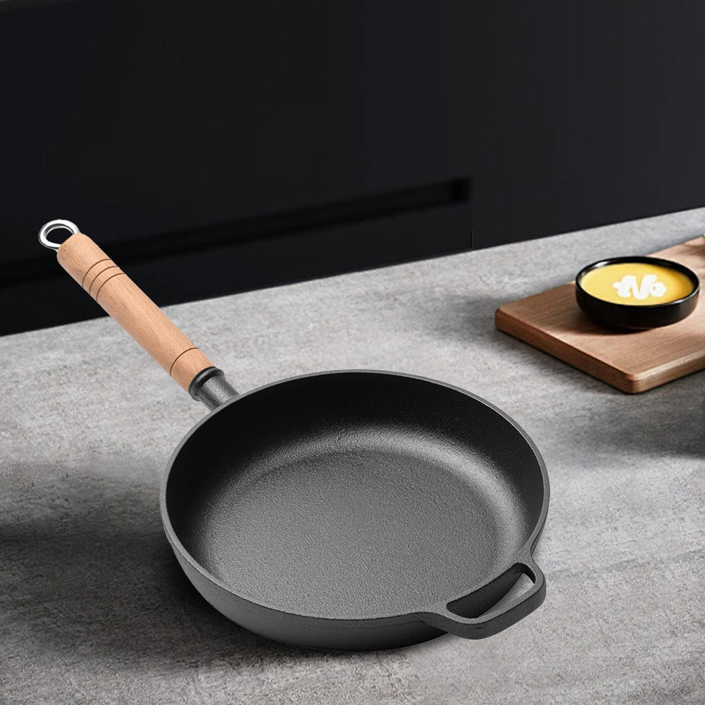 Cast Iron Mini Frying Pan 22/24/26/28cm Nonstick Pan Skillet Mini Egg ...