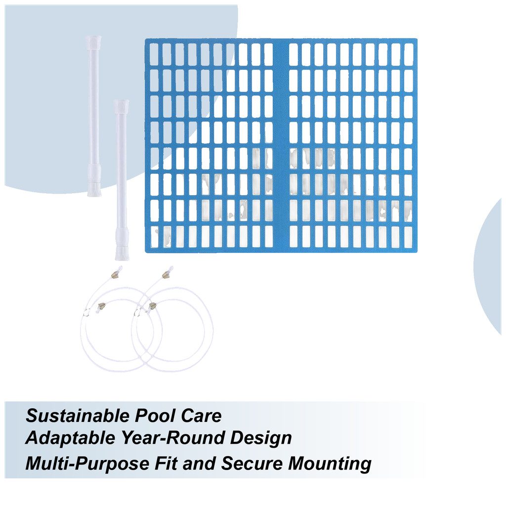 Skimmer Guard for Inground Pool Pool Skimmer Screen Net Cleaner Kit 16 ...