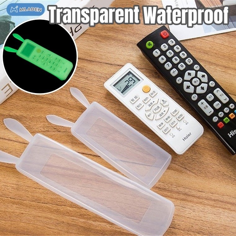 MLADEN Cute Rabbit Transparent Silicone TV Remote Control Cover ...