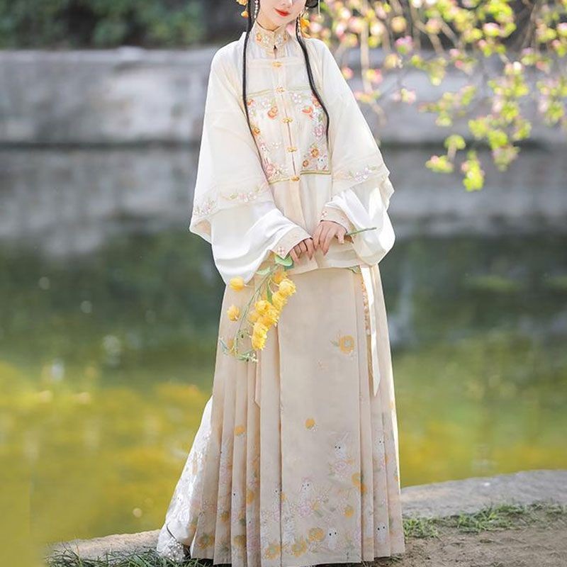 Promotional 2025 Xia Xinming Made Hanfu Female New Horse Face Elements ...