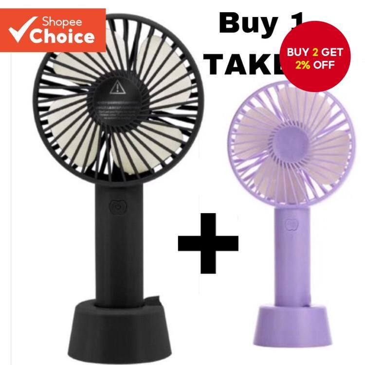New BUY1 TAKE1 Portable rechargeable electric fan Handle Mini Fan N9 ...