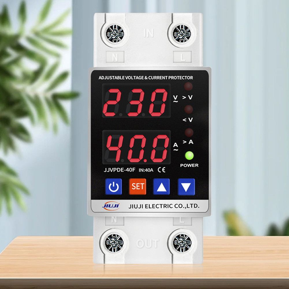 Overvoltage Over Current Protection Device Dual Display Intelligent ...