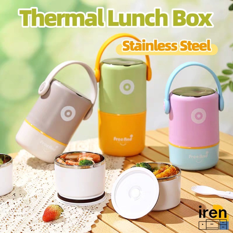 304 Stainless Steel Lunch Box Double Layer Leak-Proof Bentgo Box ...