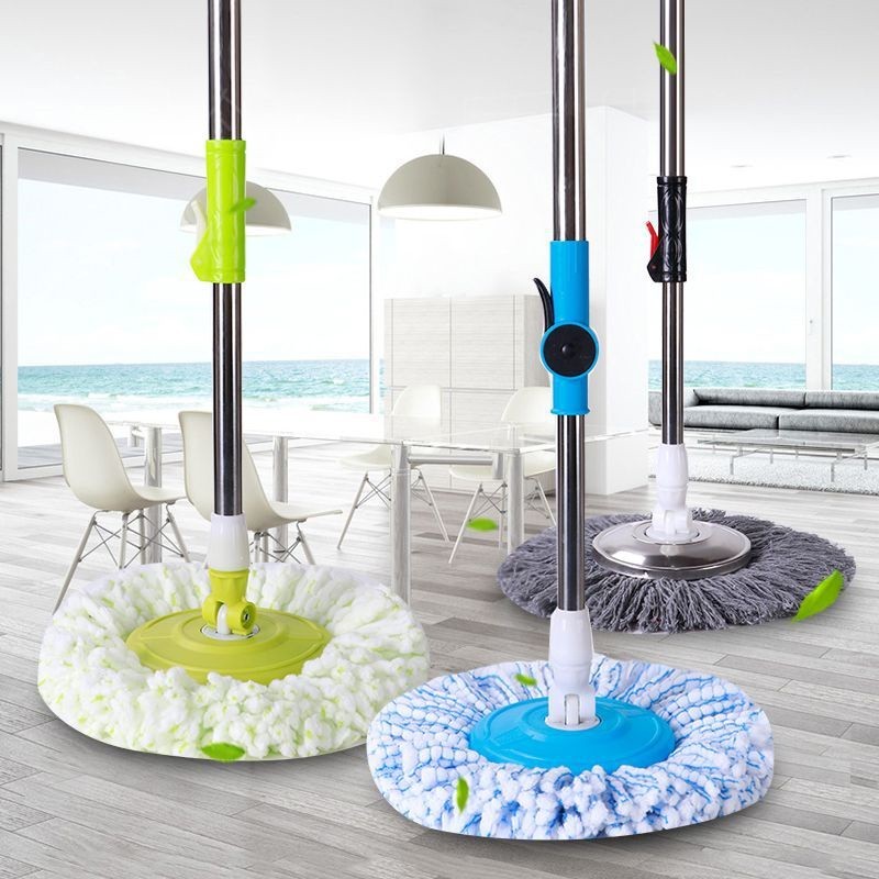 ARSUK Mop Handle Set Home Cleaner Super Absorbent Microfibre Mop Heads