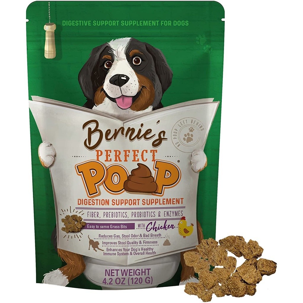 Bernie's Perfect Poop Digestion Support with Chicken Supplement for