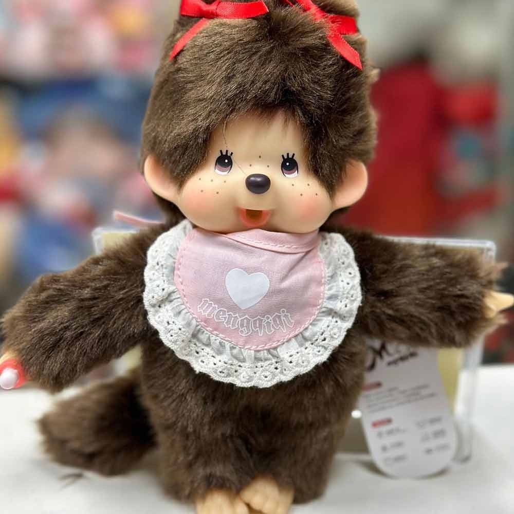 Monchhichi 20cm Classic Girl Doll Pink Outfit Collectible Toy Figure Shopee Philippines