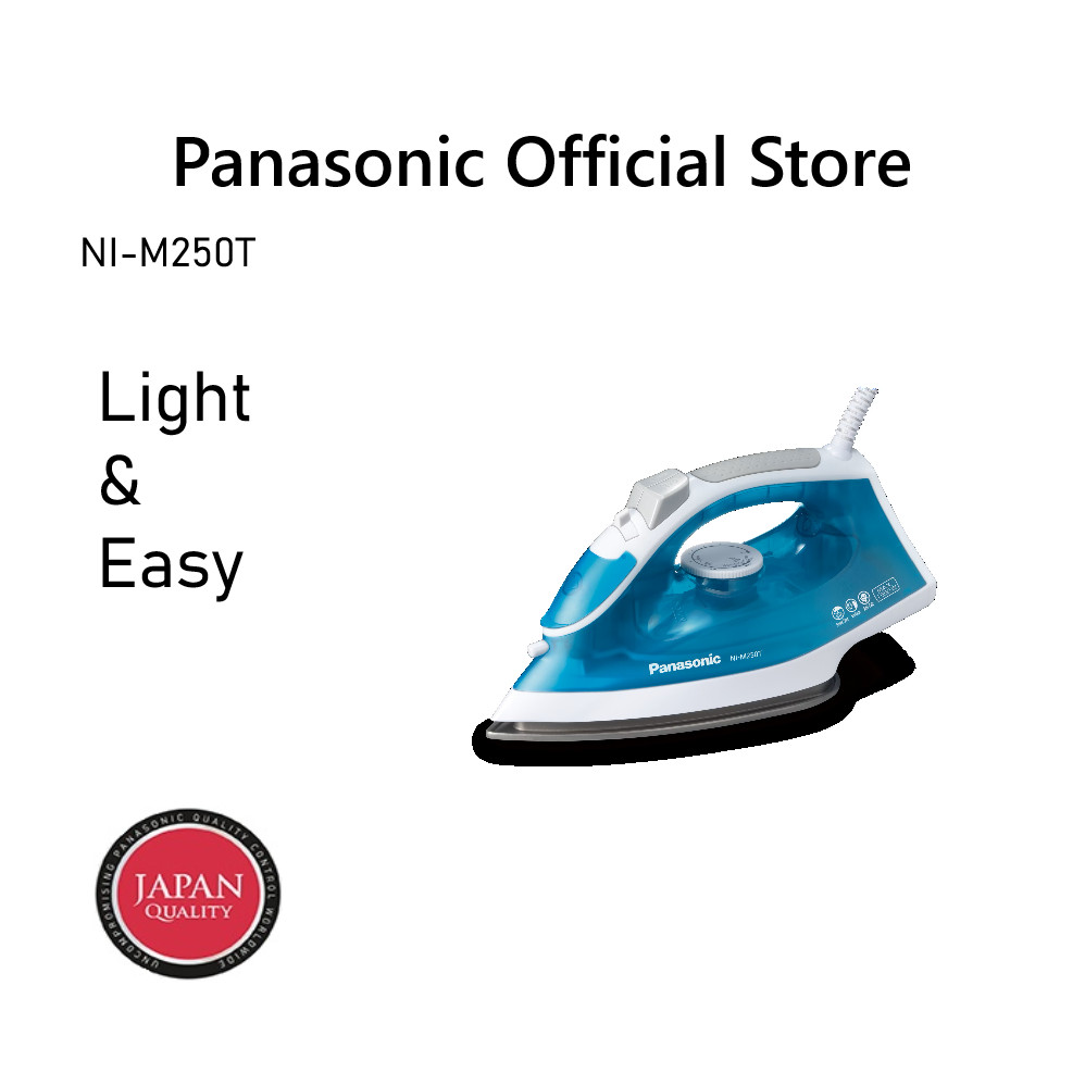 Panasonic NI-M250T Steam Flat Iron | Shopee Philippines