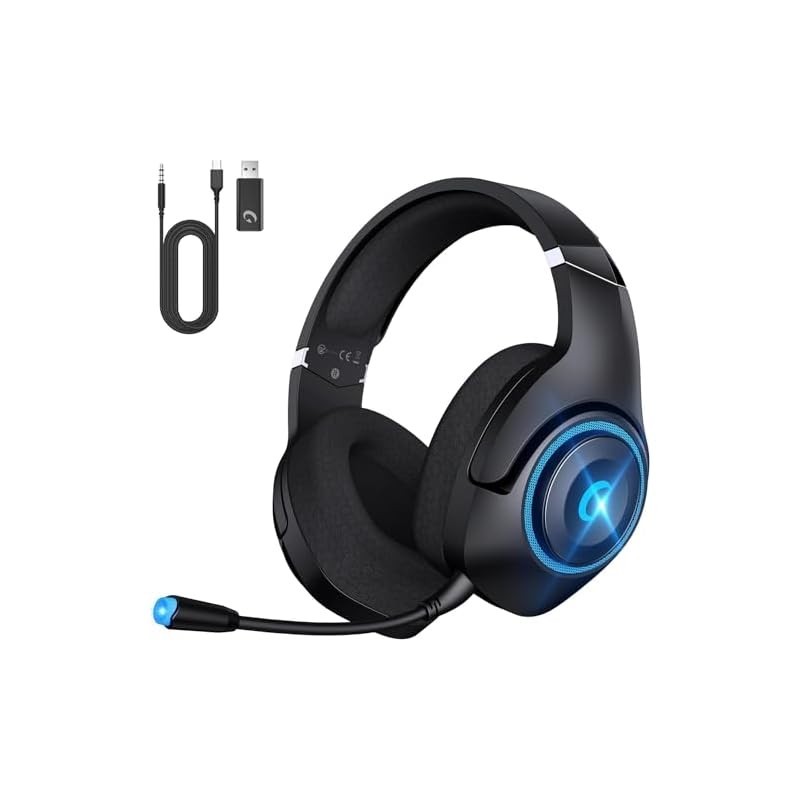 [Direct from JP]Wireless Gaming Headset 3-Way Connection 50MM Driver ...