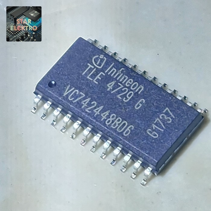 Tle4729g Sop-24 SMD TLE4729 TLE 4729 4729G IC 2-Phase Stepper DC Motor ...