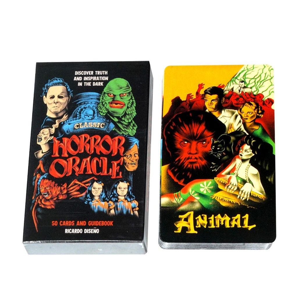Classic Horror Tarot Deck Cards Mysterious Divination Card ...