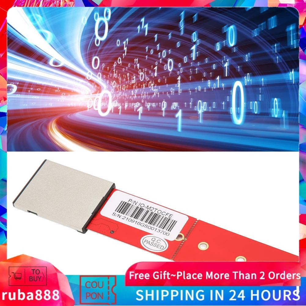 Ruba888 CF To SSD M2 NVMe Expansion Card 2000MB/s CFexpress Slot