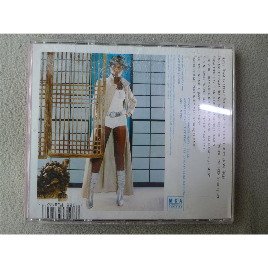Genuine CD rapper Mary J Blige no more drama version random | Shopee ...