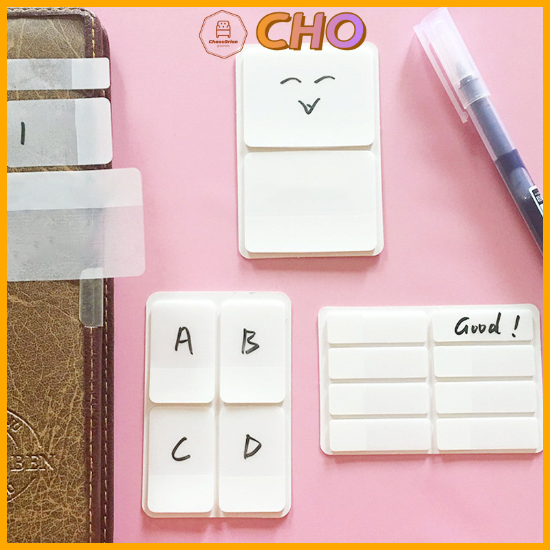 CHO⭐Office White Sticky Note BOPP Material High Viscosity Double-sided ...
