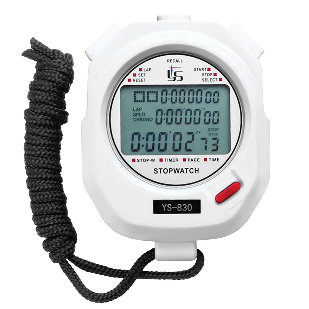 Multifunctional Handheld Digital Stopwatch Timer Outdoor Sports