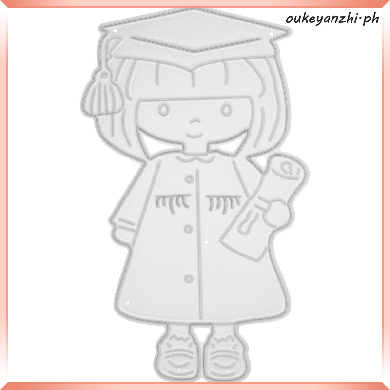 Cutting Die Cuts for Card Making Crafts Template Graduates Shape Metal