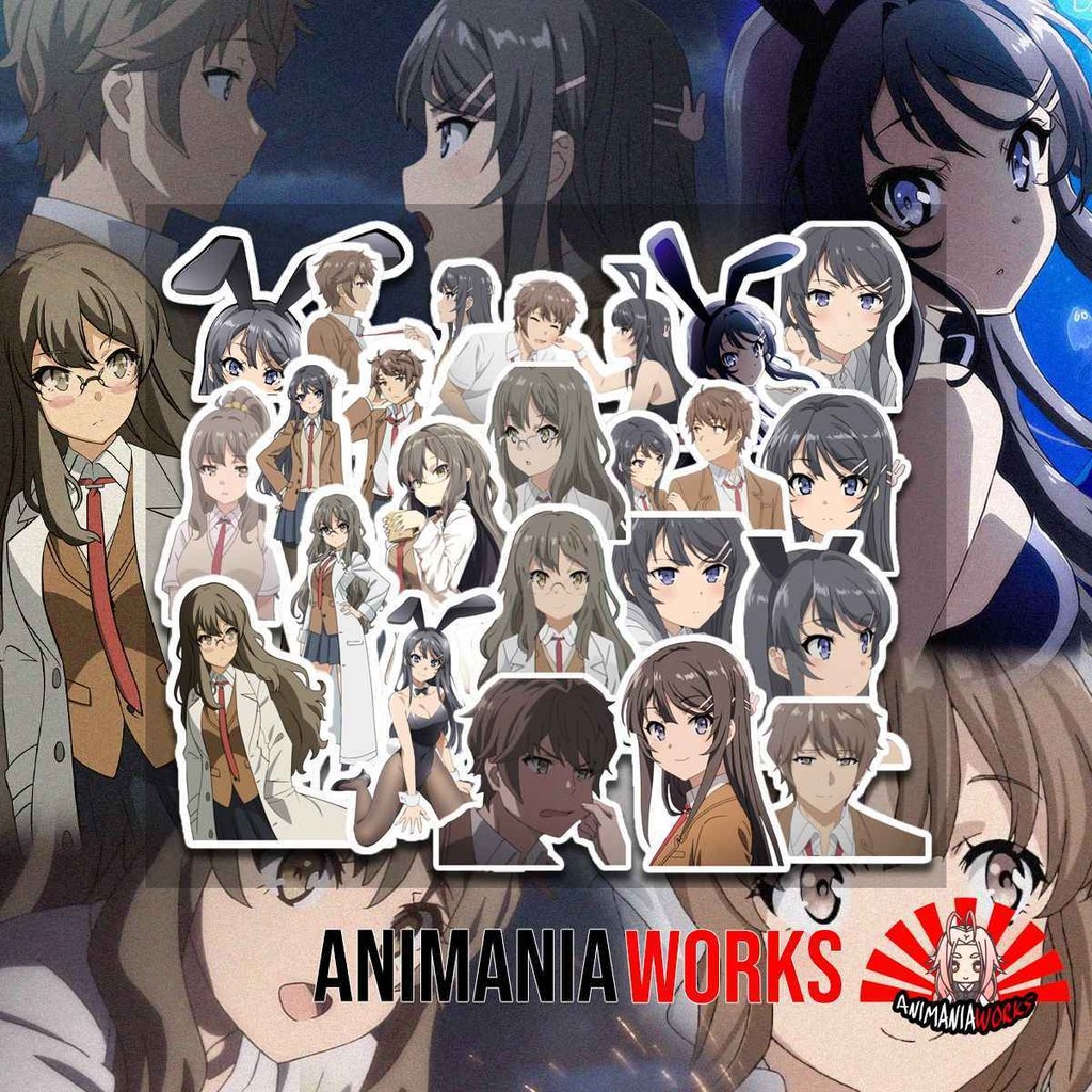 Anime Stickers Rascal Does Not Dream of Bunny Girl Senpai Sticker Vinyl ...