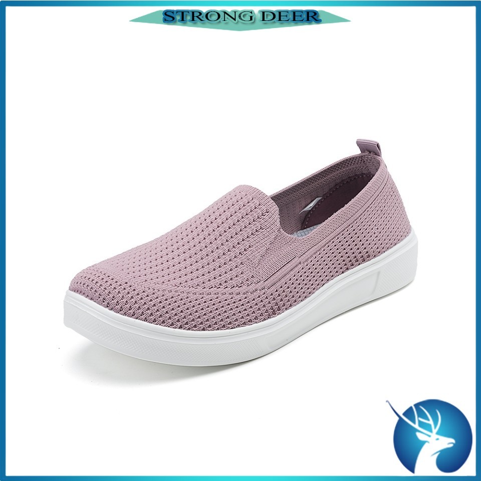 Women's Pommel Pink Shoes Flats Fashion Light Single Shoe for Ladies ...