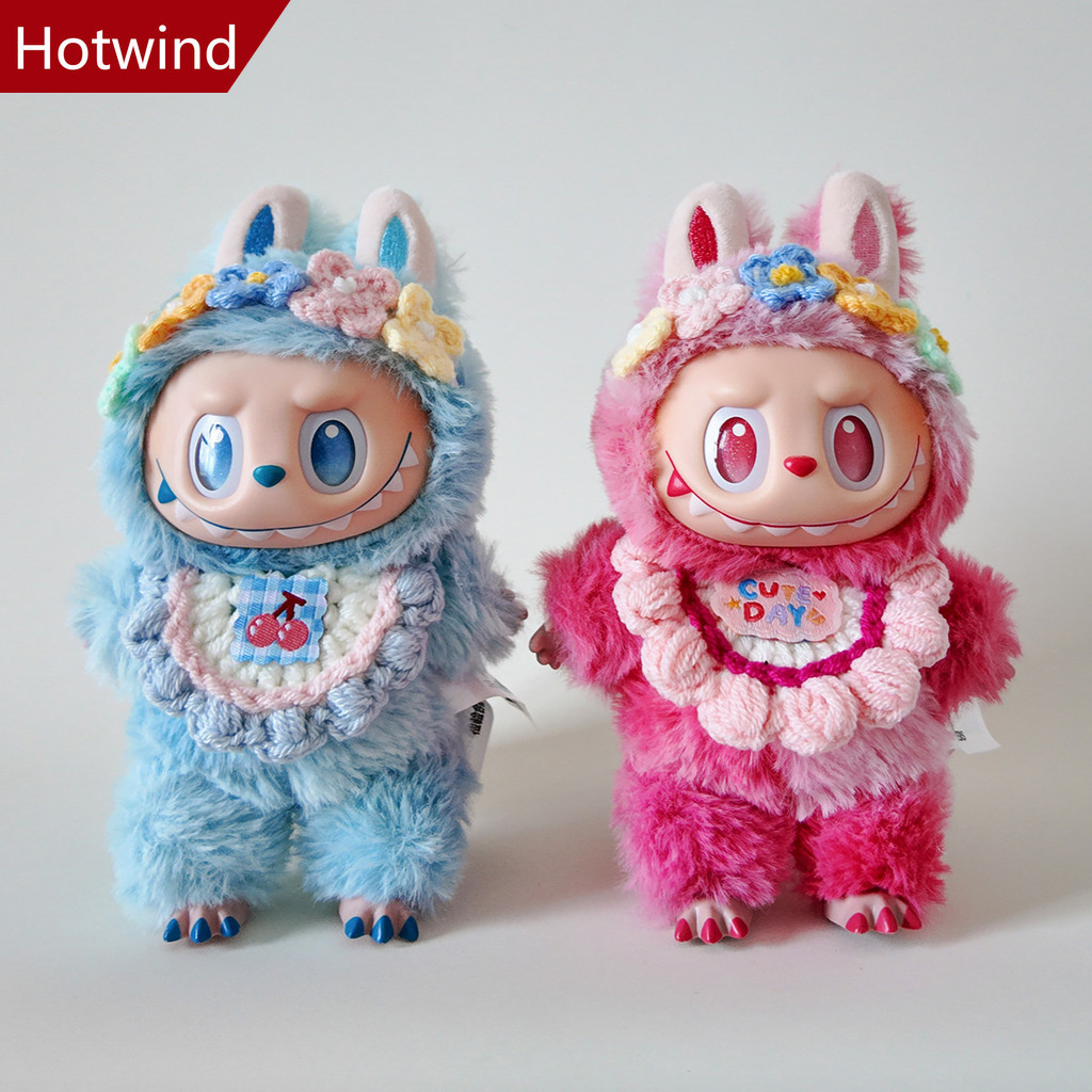 (No dolls) For 17 cm labubu Big Into Energy Series doll colorful summer ...