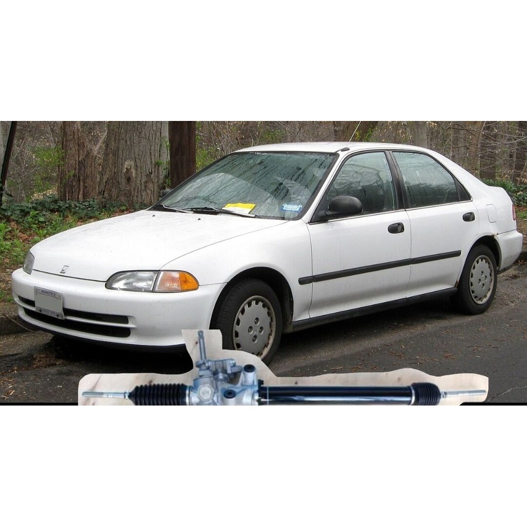 Power Steering Rack and Pinion Assembly Honda Civic 1991 1992 1993 1994 ...