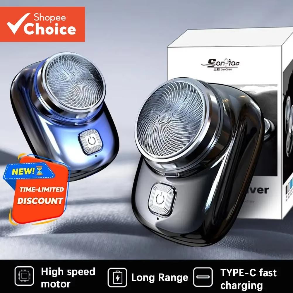 Mini Portable Electric Shaver IPX4 Waterproof Pocket Razor Beard ...
