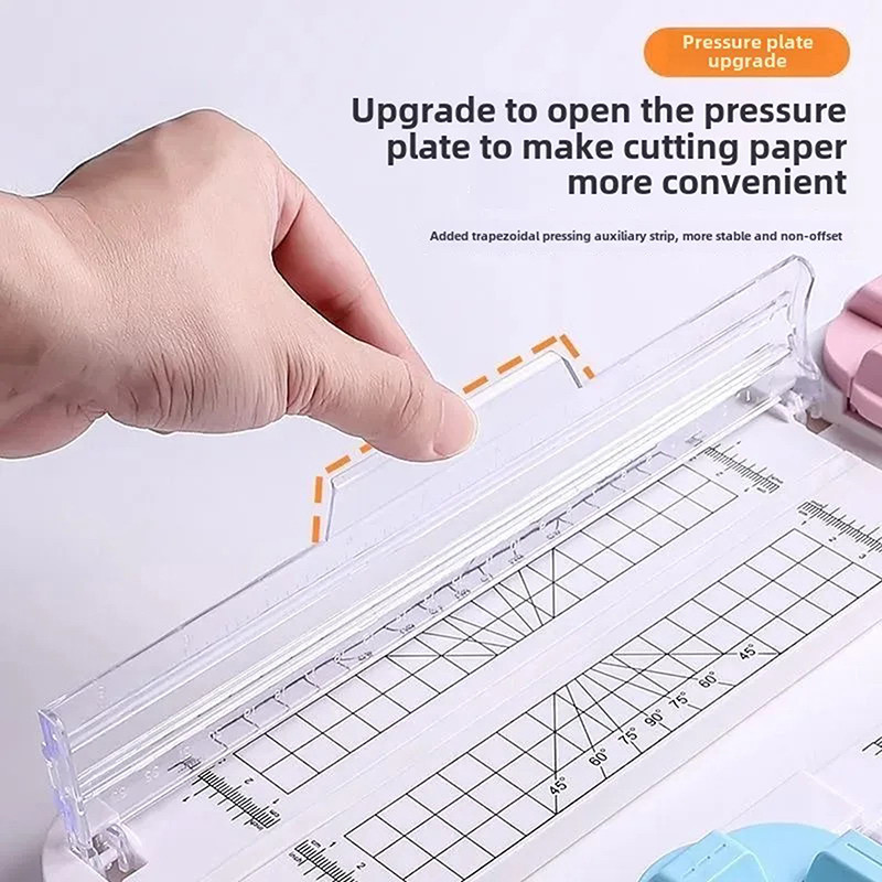 [JJCW] 4 In1 Paper Trimmer Craft Paper Cutter Multi-Function ...