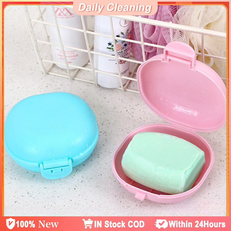 Travel Soap Container Portable Soap Holder Dish Plstic Shampoo Bar Box ...