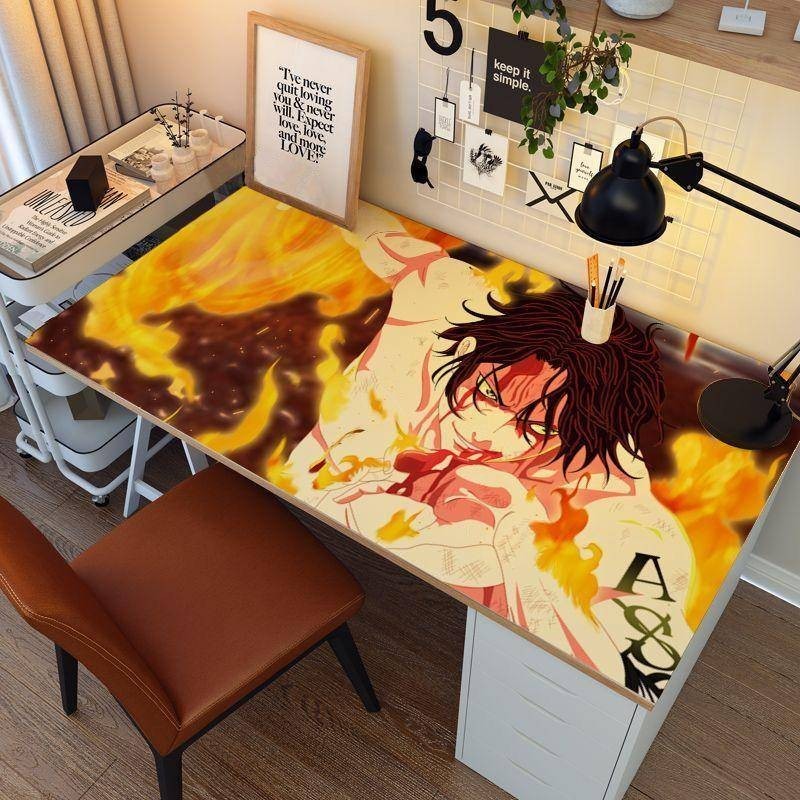 Waterproof One Piece Leather Desk Mat Heat-resistant, and Oil-proof PU ...