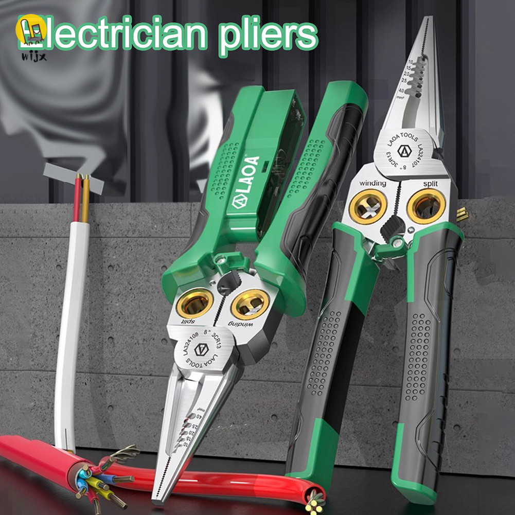 Electrician Special Wire Splitting Pliers Portable Multifunctional Wire ...
