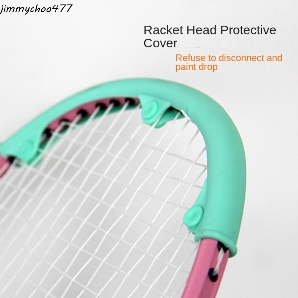 JIMMYCHOO Badminton Racket Head Edge Protector, Scratch Prevent Reduce ...