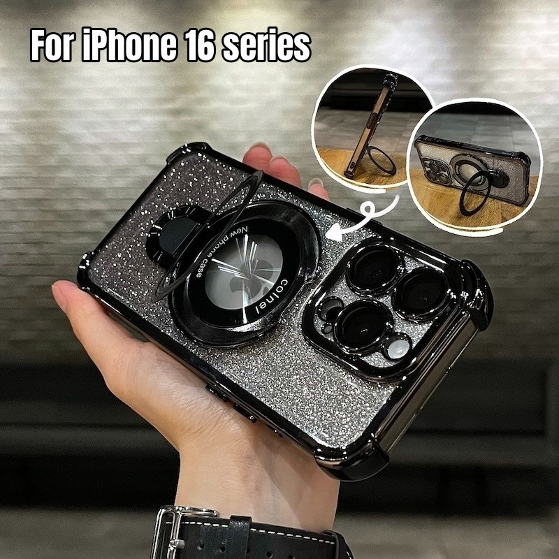 Magnetic Phone Case For IPhone 16-11 Series – Bumper Hard Cover – Anti-Fingerprint, Shockproof