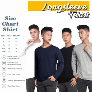 Plain Cotton T Shirts Long Sleeves Men Women S Clothing M L Xl Xxl Xxxl Polycotton T Shirts