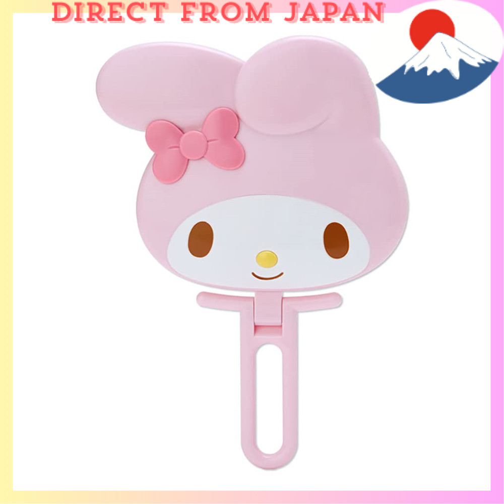Sanrio My Melody Face Shape Hand Mirror 740683 ,Kuromi,Kuromi+Card