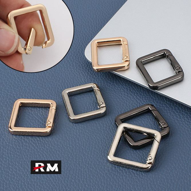 No-Sewing Luggage Accessories Square Opening Spring Buckle Woc Handbag ...