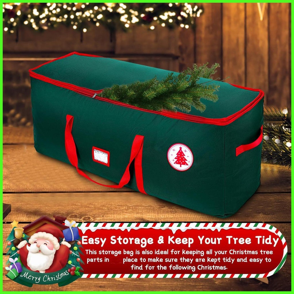 Christmas Tree Storage Bag Waterproof Oxford Heavy Duty Christmas Tree ...