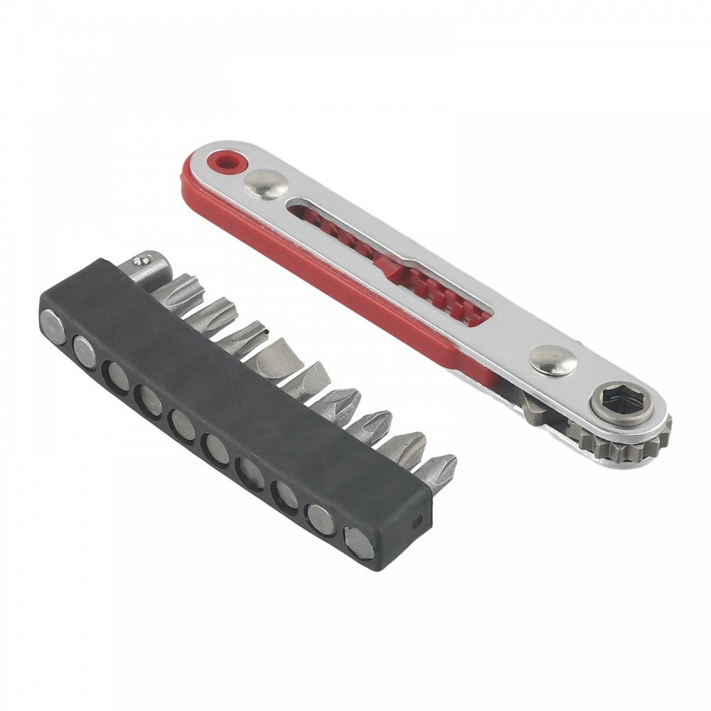 90 Degree Offset Mini Ratchet Wrench Flat Head Design for Automotive