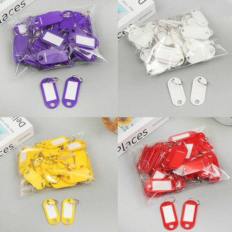 UKE 30PCS Useful Key Tags Oil-resistant Compact Key Labels Versatile ...