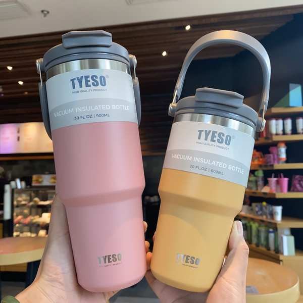 Tyeso tyeso tumbler tyeso insulated tumbler Coffee Thermos Cup Girls