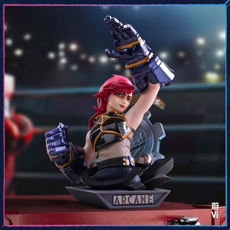 POPMART League of Legends arcane Series Blind Box Cute Figures pop